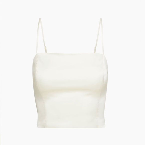 Sunday Best Shimmer Satin Camisole - Picture 2 of 2